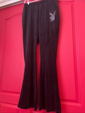 PLAYBOY VELOUR PANTS - NEW